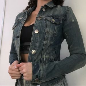 🦋FITTED DENIM JACKET🦋
